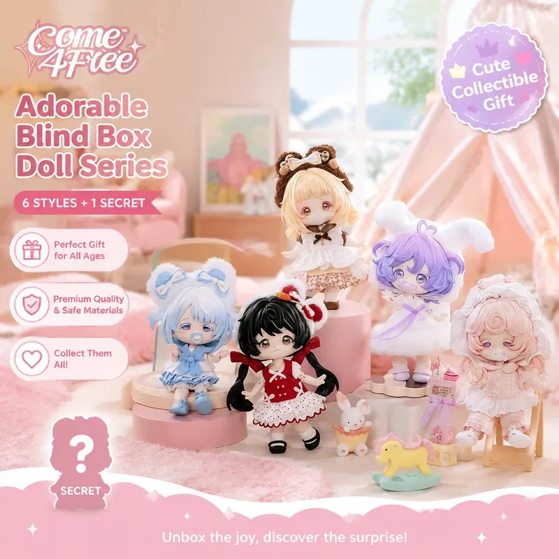 Dresses - Come4free Blind Box Series: Bambola BJD