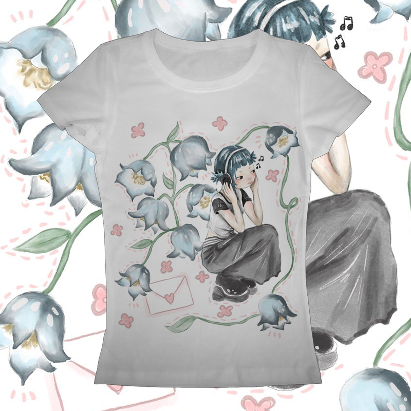 Y2K Graphic Baby Tee Crop - Y2K Abbigliamento popolare coreano Emo Estetica