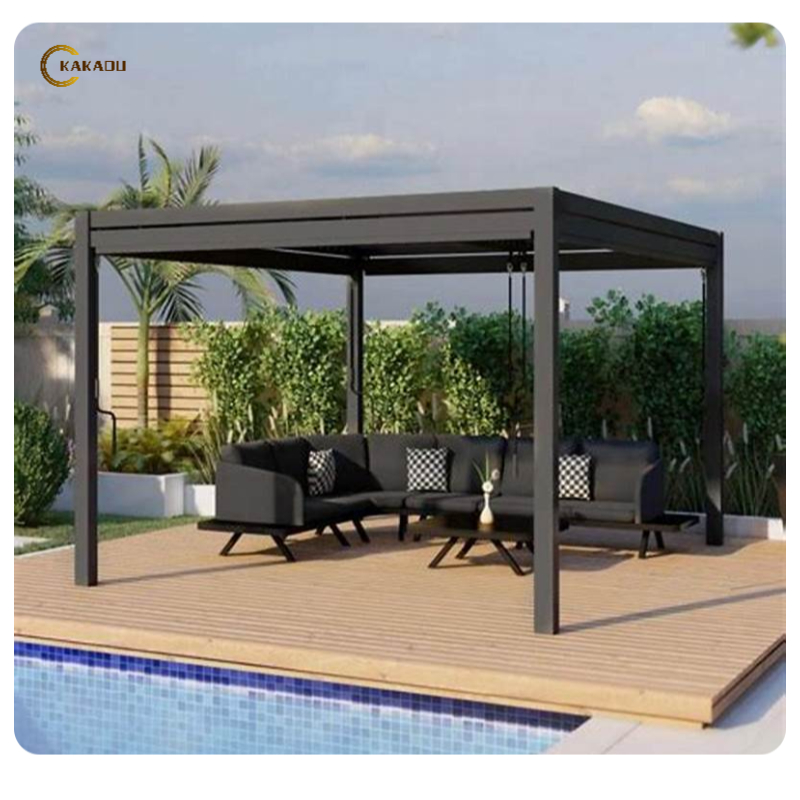 Tops - Pergola Bioclimatica in Alluminio per Esterni,