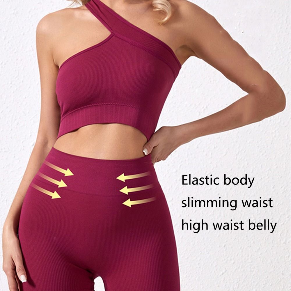 2 Pezzi Set Sportivo Riutilizz - Seamless Ribbed Workout Tank Top recensione e prezzo