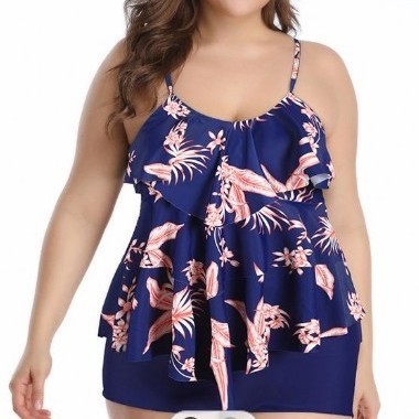 Tankini Donna Bikini Stampa Fl - Tops recensione e prezzo
