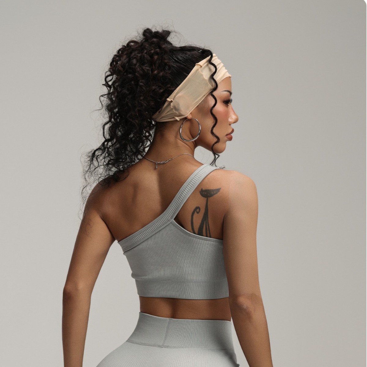 Reggiseno sportivo da donna a  - Seamless Ribbed Workout Tank Top recensione e prezzo