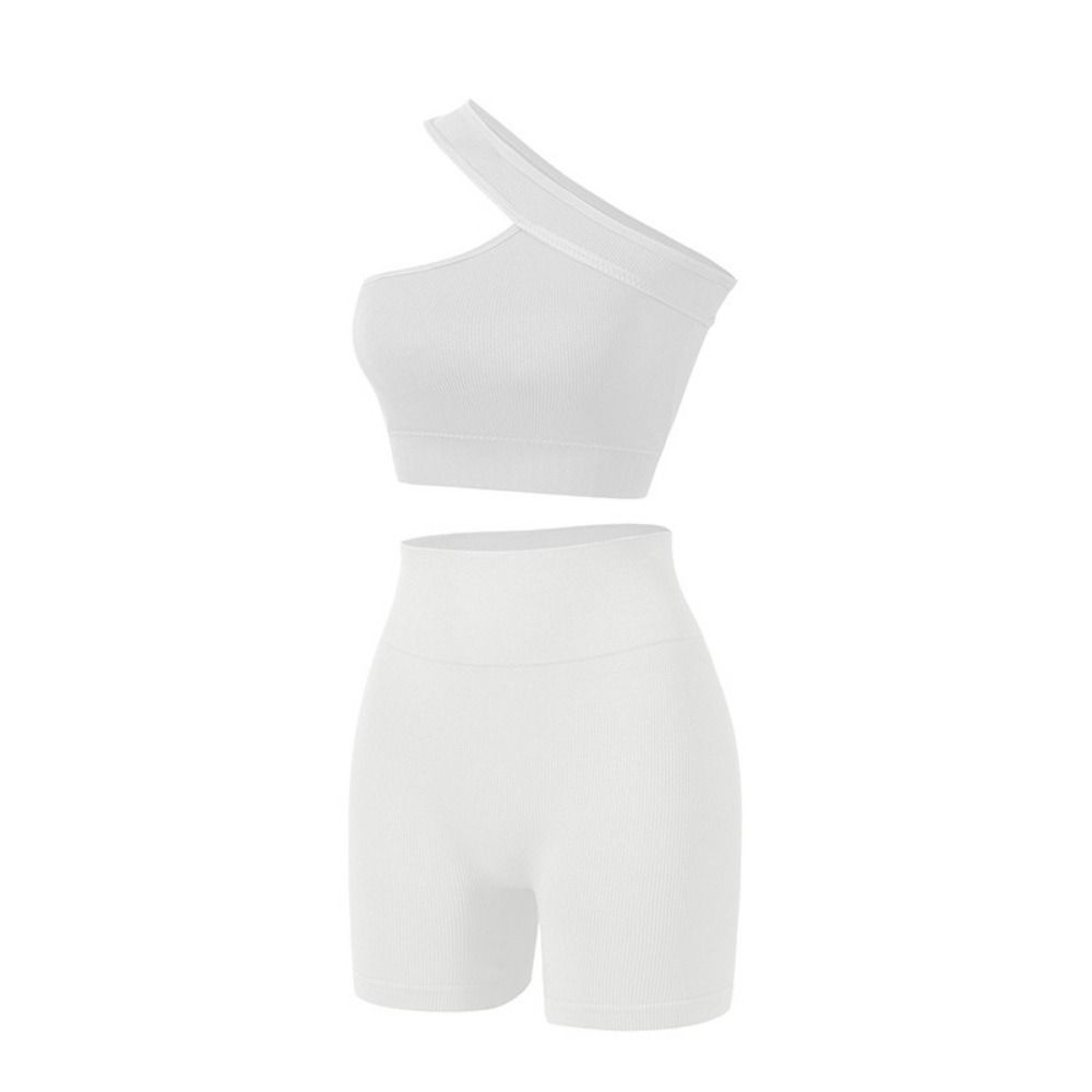 Set da 2 Pezzi Comodi Senza Cu - Seamless Ribbed Workout Tank Top recensione e prezzo