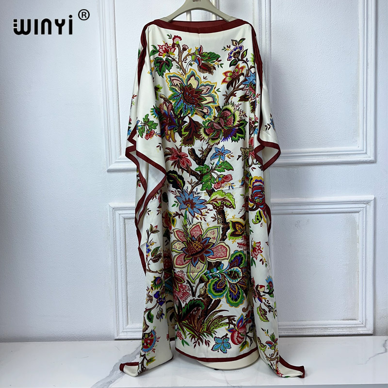 WINYI Abito Africano di Alta Q - Boho Summer Beach Maxi Dress recensione e prezzo