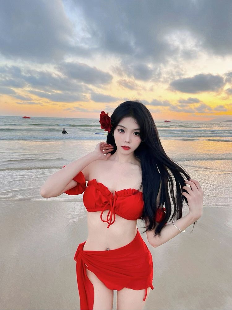 Bikini Rosso Sexy da Donna 202 - Swimwear recensione e prezzo