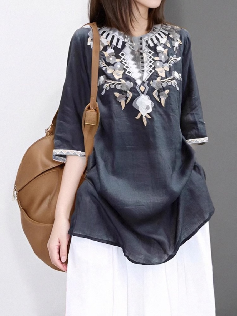 Elegante Abito Camicia in Lino - Casual Loose Linen Shirt Dress recensione e prezzo