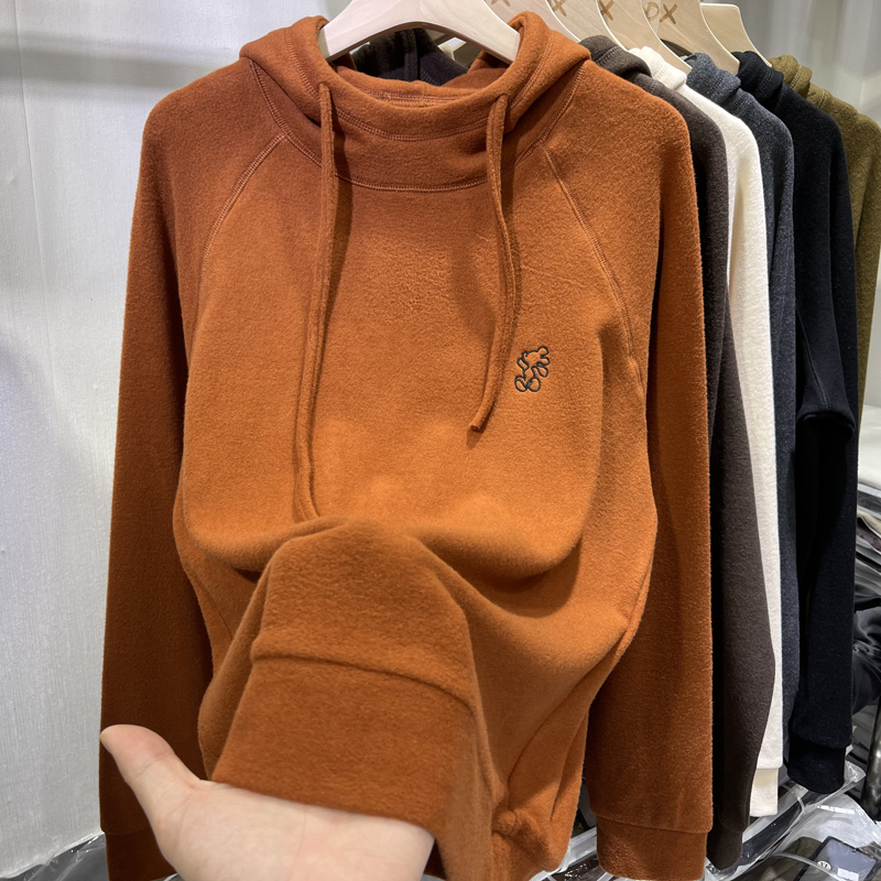 Felpa con cappuccio da donna f - Korean Style A Line Shirt Dress recensione e prezzo
