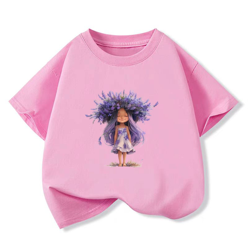 Nuovo Y2K Top Lavanda ragazza  - Y2K Graphic Baby Tee Crop recensione e prezzo