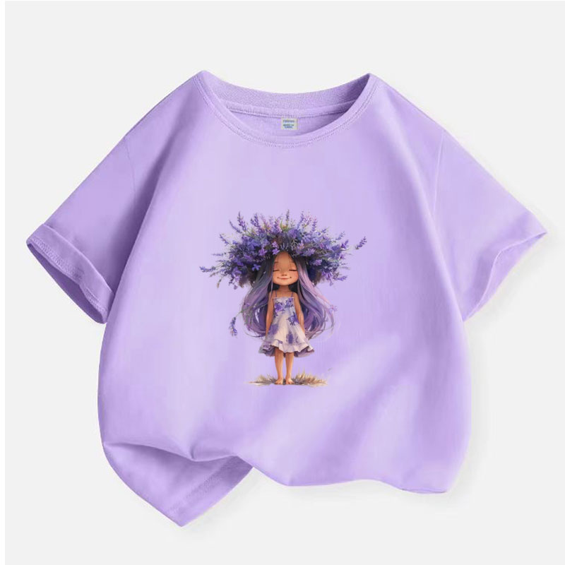 Nuovo Y2K Top Lavanda ragazza  - Y2K Graphic Baby Tee Crop recensione e prezzo