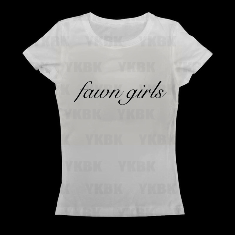 Y2K Lettera Abbigliamento casu - Y2K Graphic Baby Tee Crop recensione e prezzo