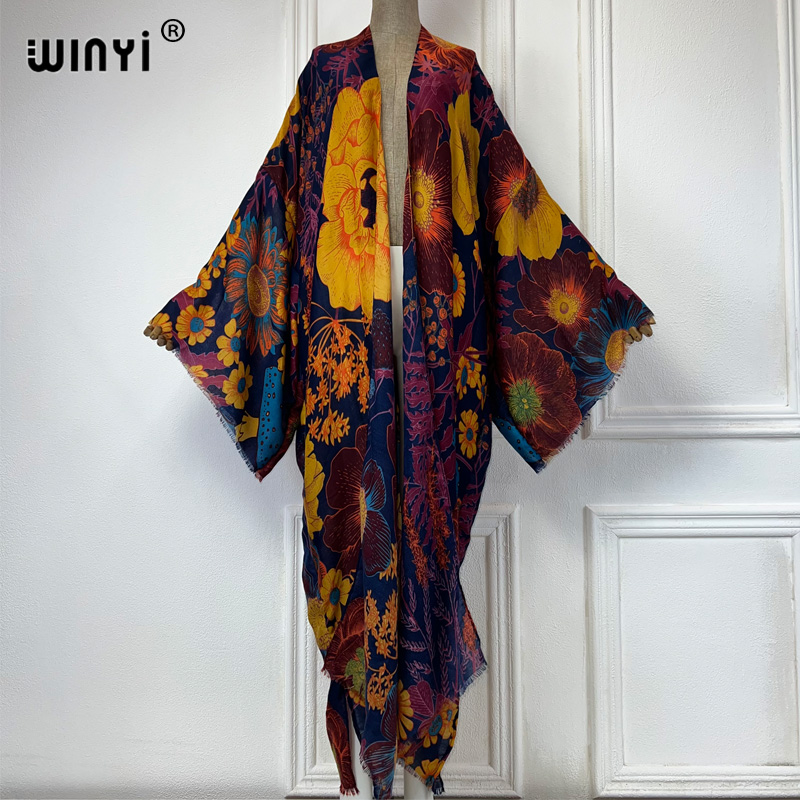 WINYI Africa Fashion Abito Kim - Boho Summer Beach Maxi Dress recensione e prezzo