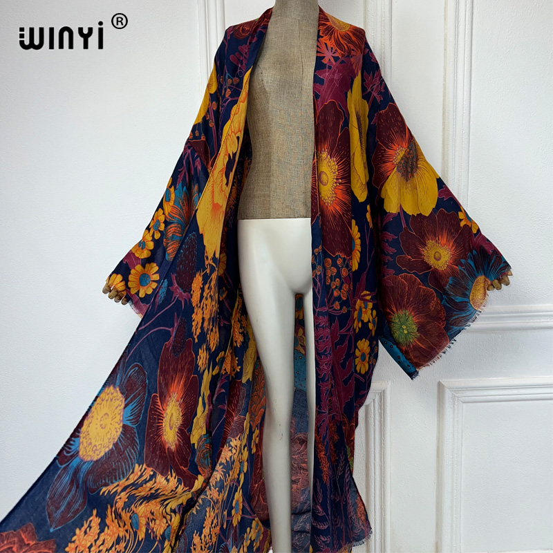 WINYI Africa Fashion Abito Kim - Boho Summer Beach Maxi Dress recensione e prezzo