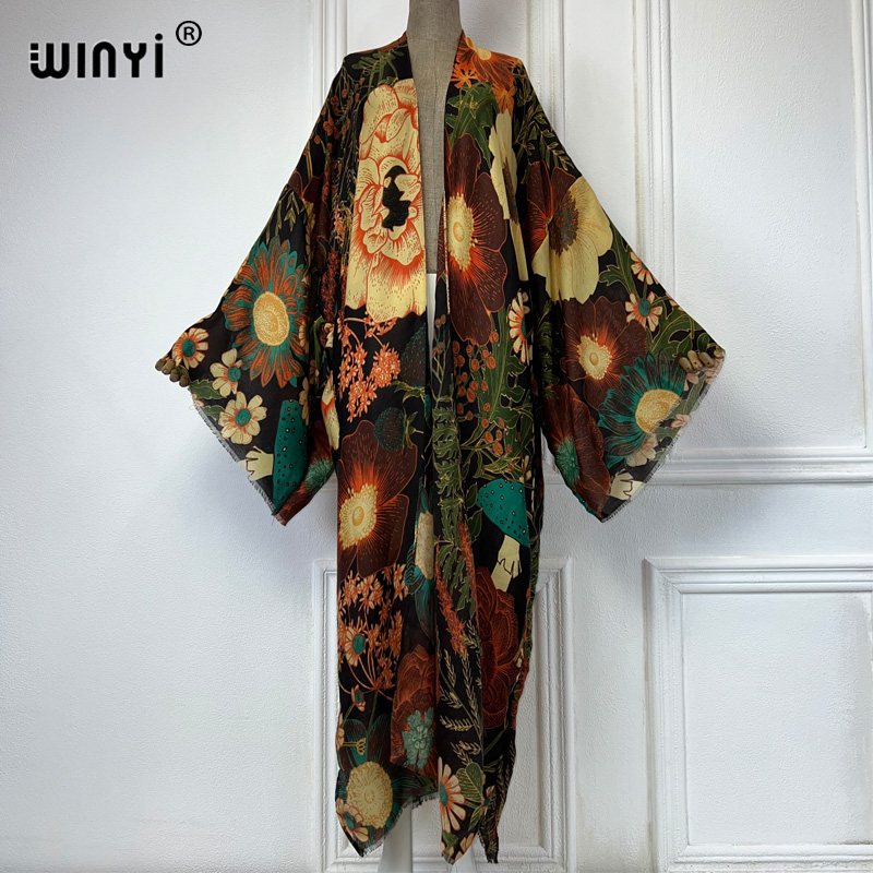 WINYI Africa Fashion Abito Kim - Boho Summer Beach Maxi Dress recensione e prezzo