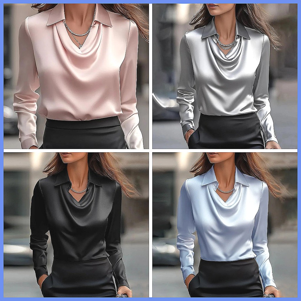Camicetta Vintage in Raso da D - Blouses recensione e prezzo
