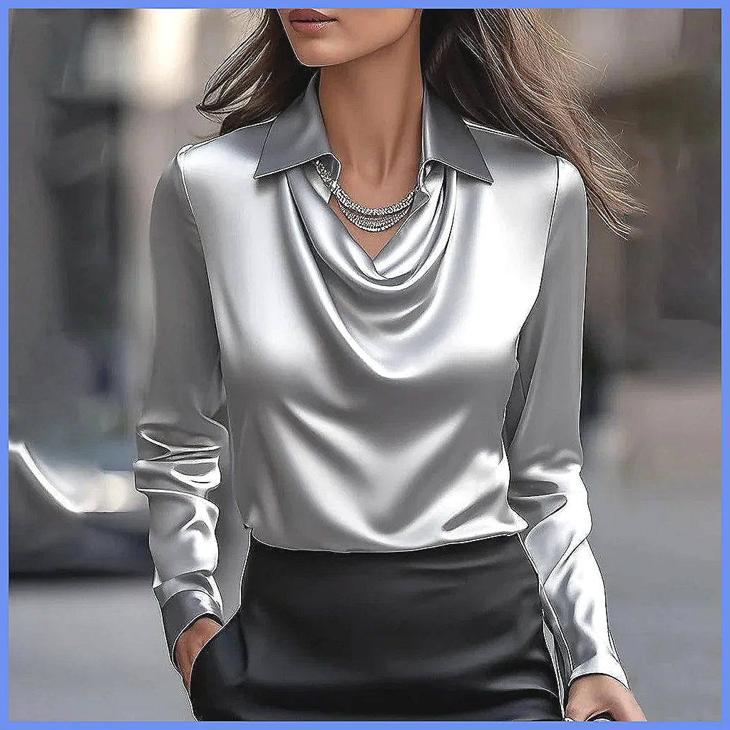 Camicetta Vintage in Raso da D - Blouses recensione e prezzo