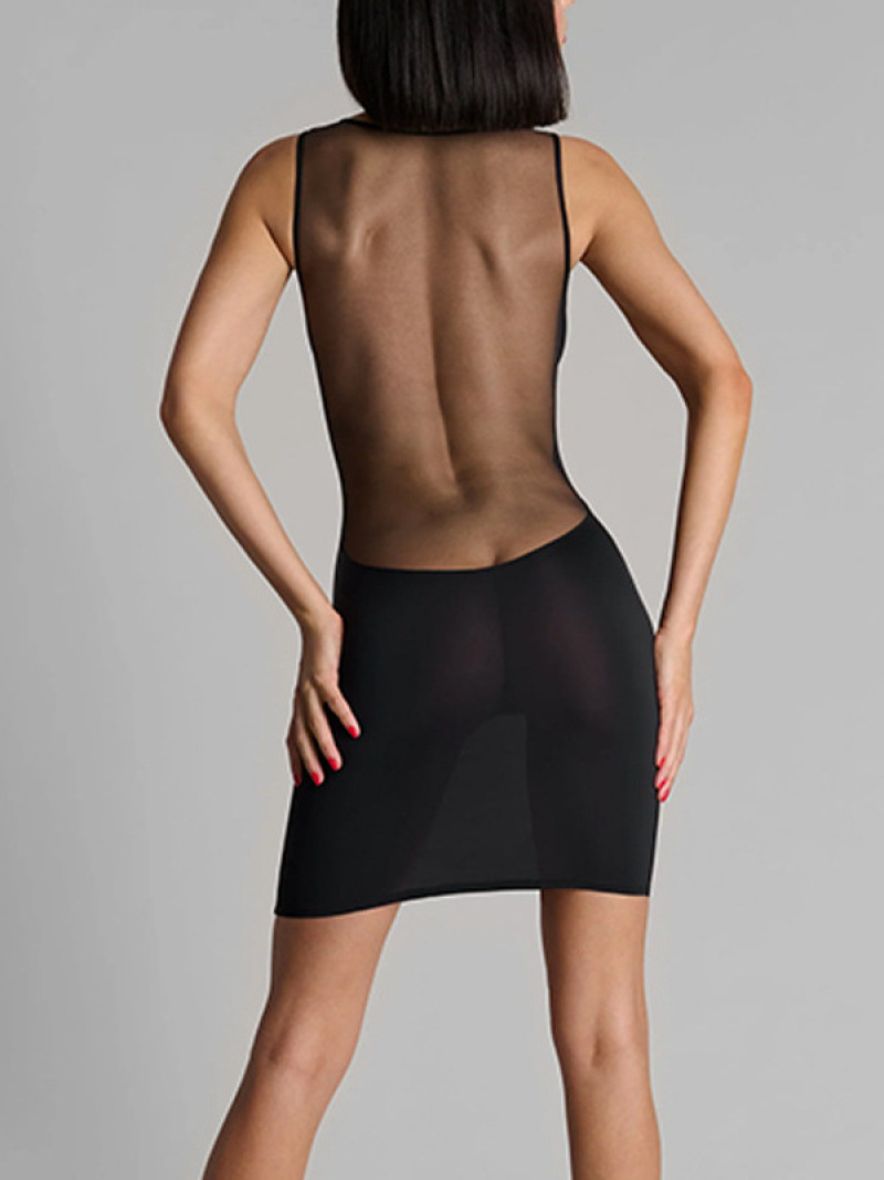 Abito Aderente con Inserti in  - Sexy Mesh Sheer Bodycon Dress recensione e prezzo