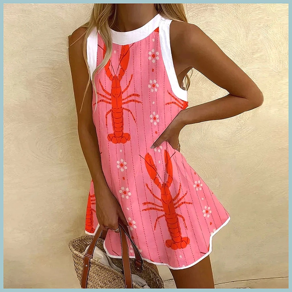 Abito Senza Maniche con Stampa - Dresses recensione e prezzo