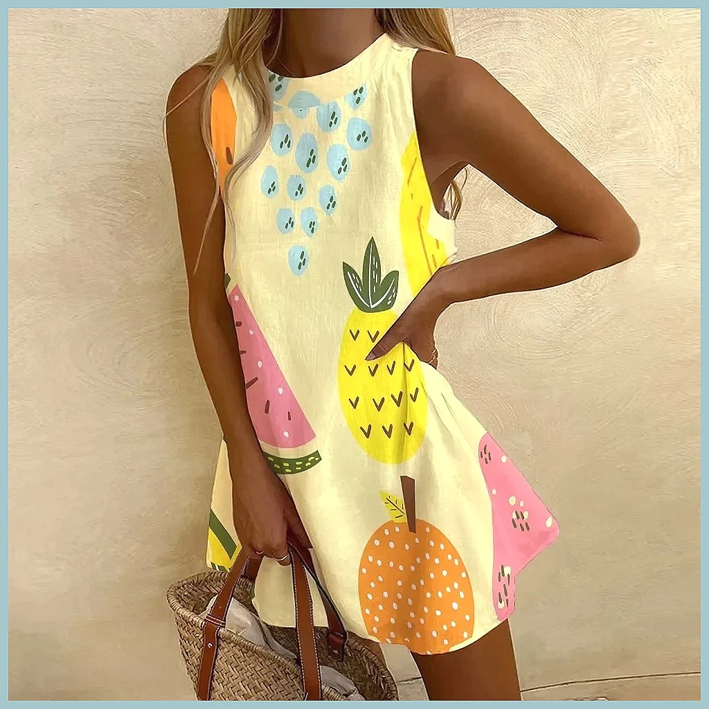 Abito Senza Maniche con Stampa - Dresses recensione e prezzo