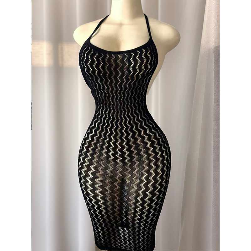 Abito Copricostume da Spiaggia - Sexy Mesh Sheer Bodycon Dress recensione e prezzo