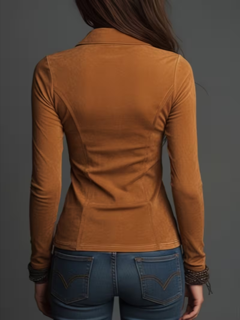 Camicia slim fit da donna con  - Blouses recensione e prezzo