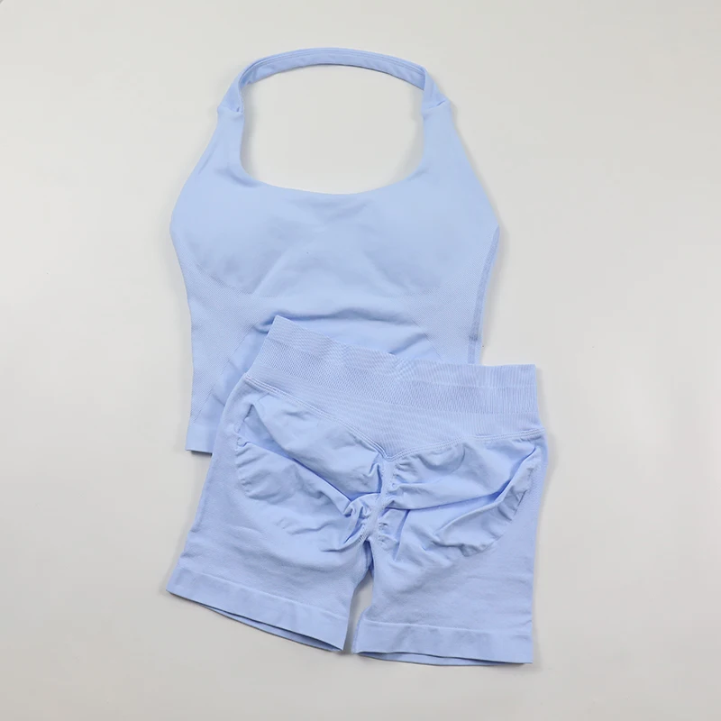 Set Yoga Senza Cuciture da Don - Seamless Ribbed Workout Tank Top recensione e prezzo
