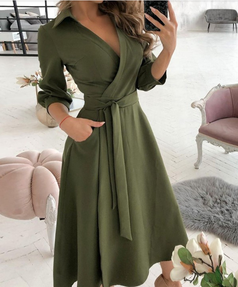 Abito da donna con stampa sexy - French Vintage Floral Midi Dress recensione e prezzo
