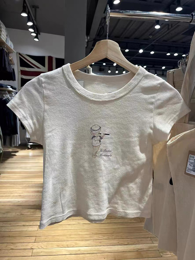 Angel Baby Graphic Slim T-Shir - Y2K Graphic Baby Tee Crop recensione e prezzo