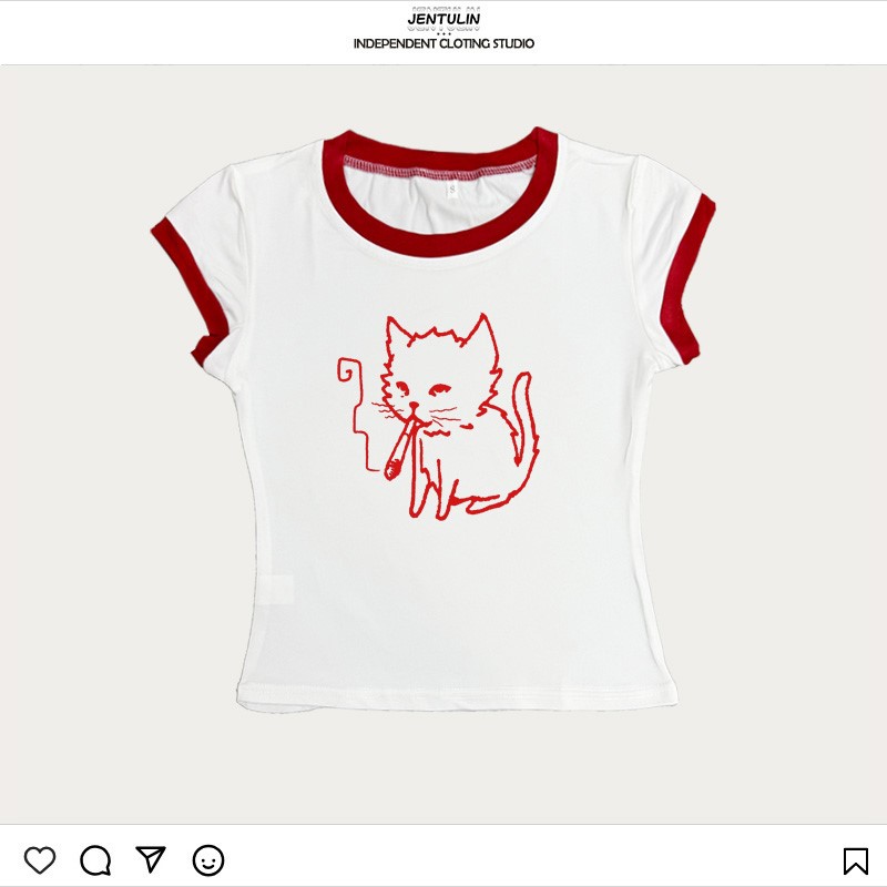 T-shirt Crop Top da Donna Stil - Y2K Graphic Baby Tee Crop recensione e prezzo
