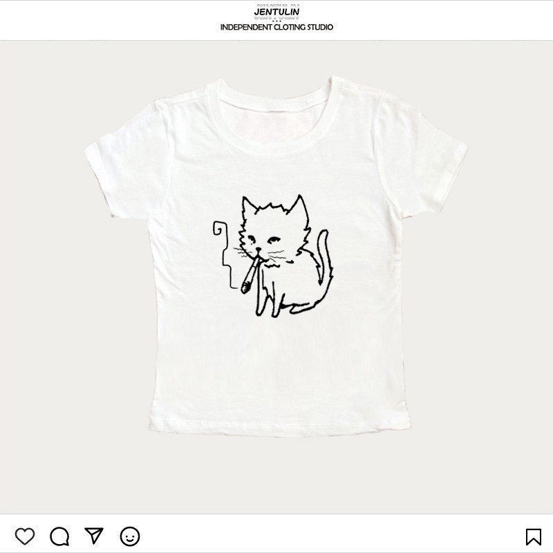 T-shirt Crop Top da Donna Stil - Y2K Graphic Baby Tee Crop recensione e prezzo