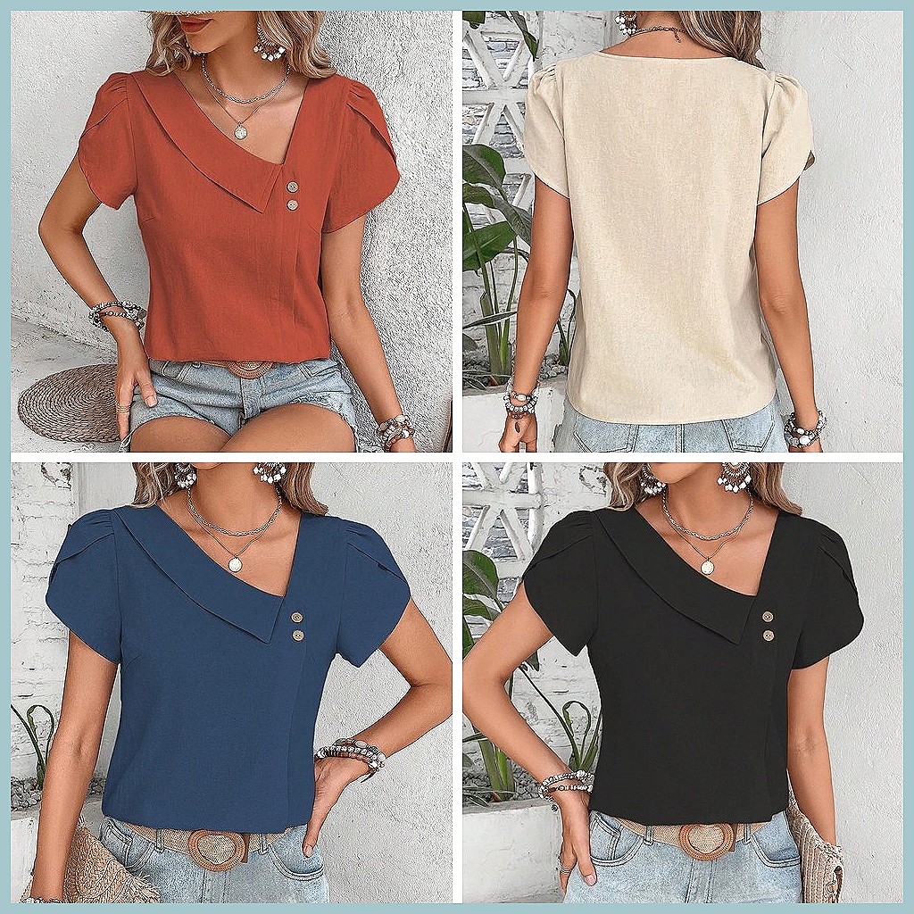 Camicetta Estiva Vintage 2024  - Blouses recensione e prezzo