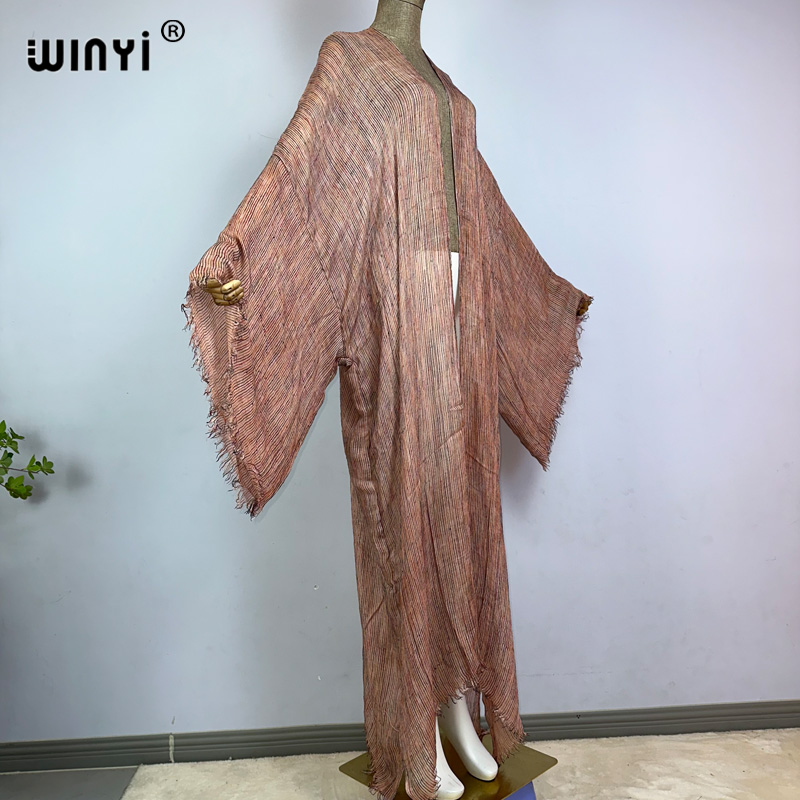 WINYI Nuovo Cardigan Morbido d - Boho Summer Beach Maxi Dress recensione e prezzo