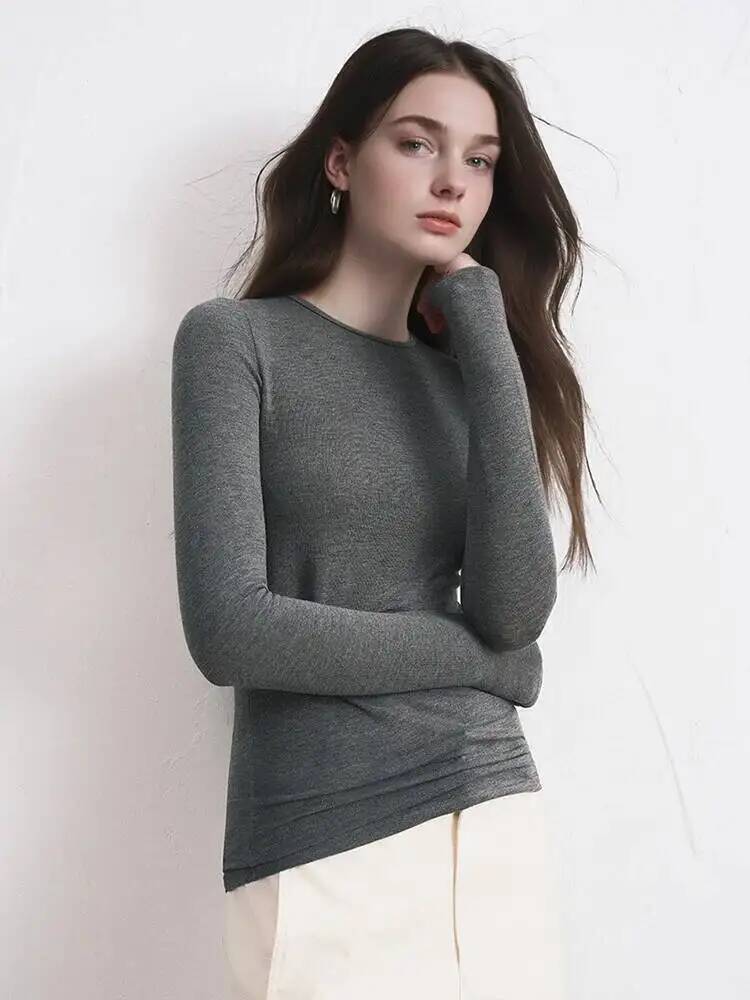 Maglietta a Maniche Lunghe in  - Blouses recensione e prezzo