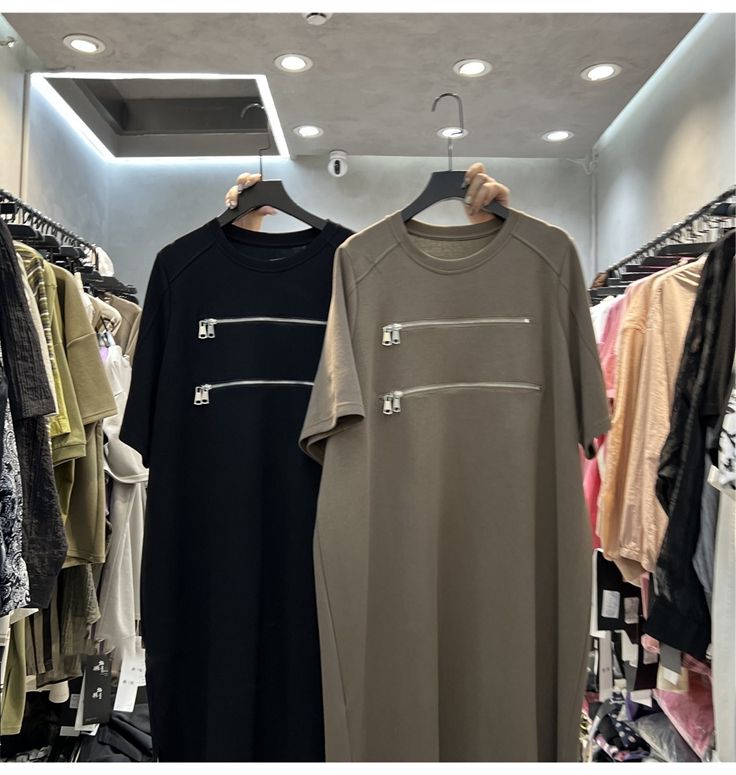 Abito T-shirt da donna taglie  - Korean Style A Line Shirt Dress recensione e prezzo